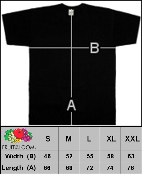 Accuracy to size - T-shirts